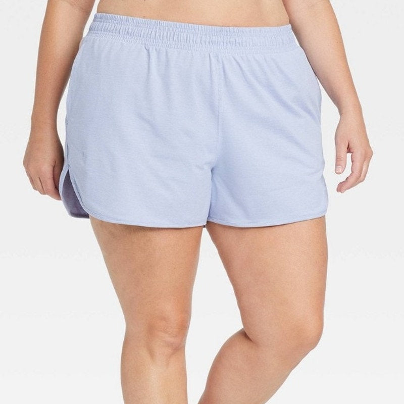 Women’s Soft Stretch Shorts 3.5" Inseam – All in Motion Lavender 4X