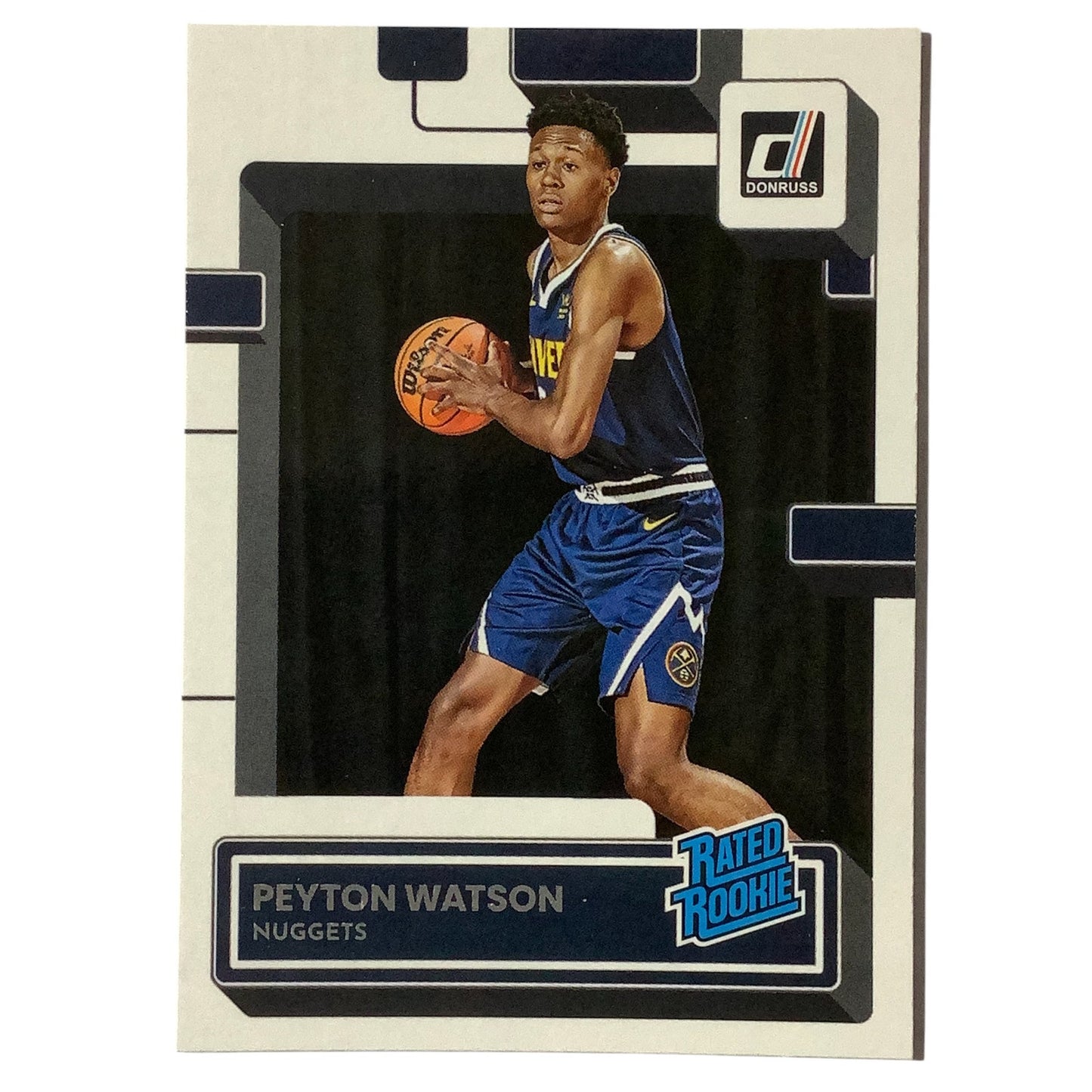 Peyton Watson -Rated Rookie- Denver Nuggets, Card#230 2022-23 NBA Panini-Donruss