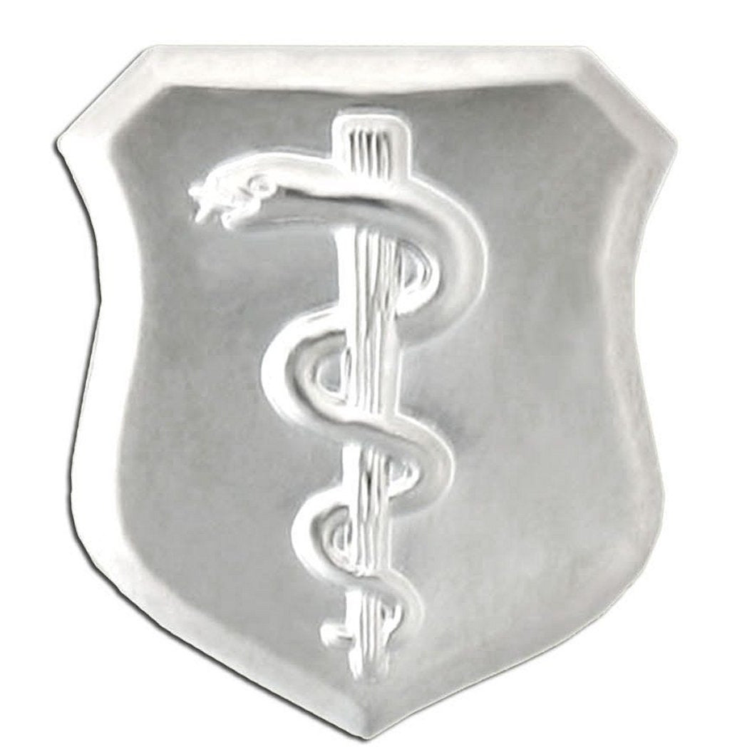 USAF Medical Nurses Corps Badge Pin, Mirror Finish, Metal, 5/8" x 3/4", NIP