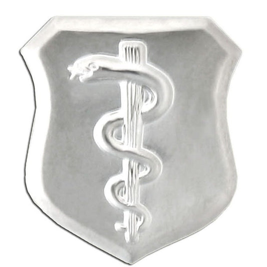 USAF Medical Nurses Corps Badge Pin, Mirror Finish, Metal, 5/8" x 3/4", NIP
