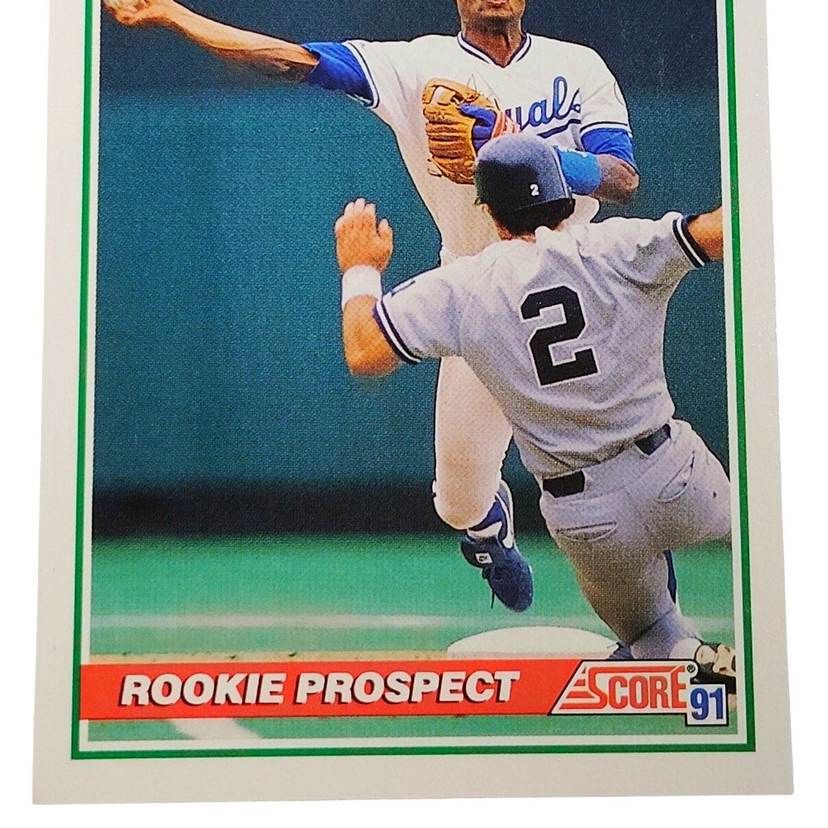 1991 Score Terry Shumpert #349 Kansas City Royals 2B Rookie Prospect Card NM