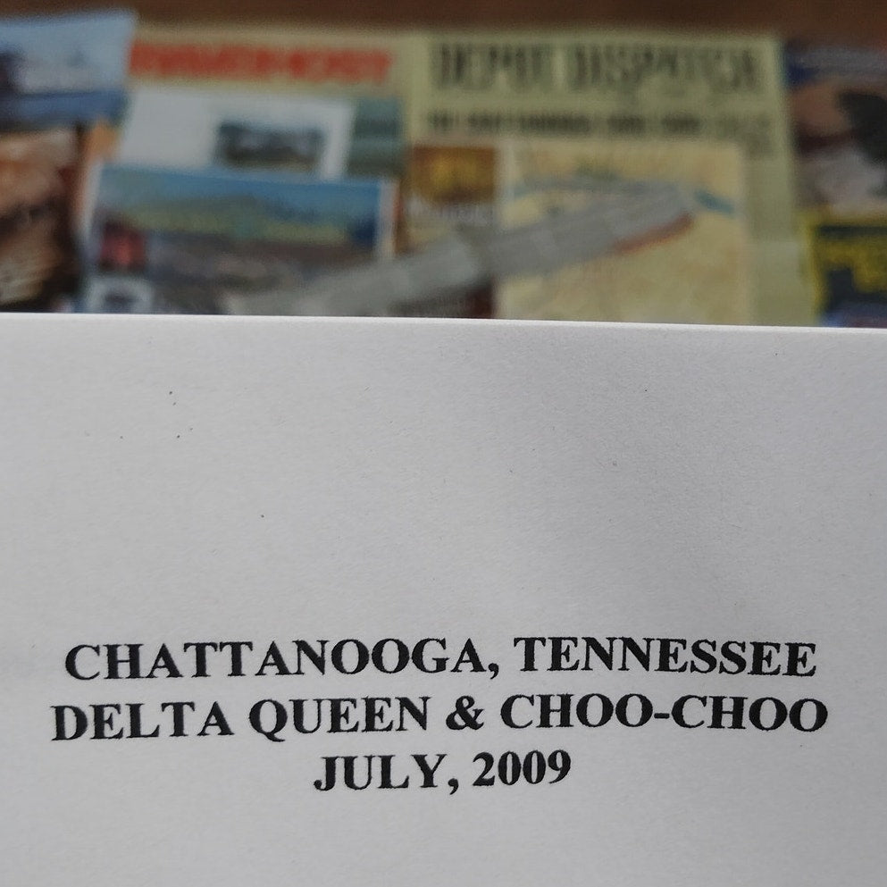 Chattanooga Tennessee 2009 Delta Queen Ephemera Collection - Travel Souvenirs