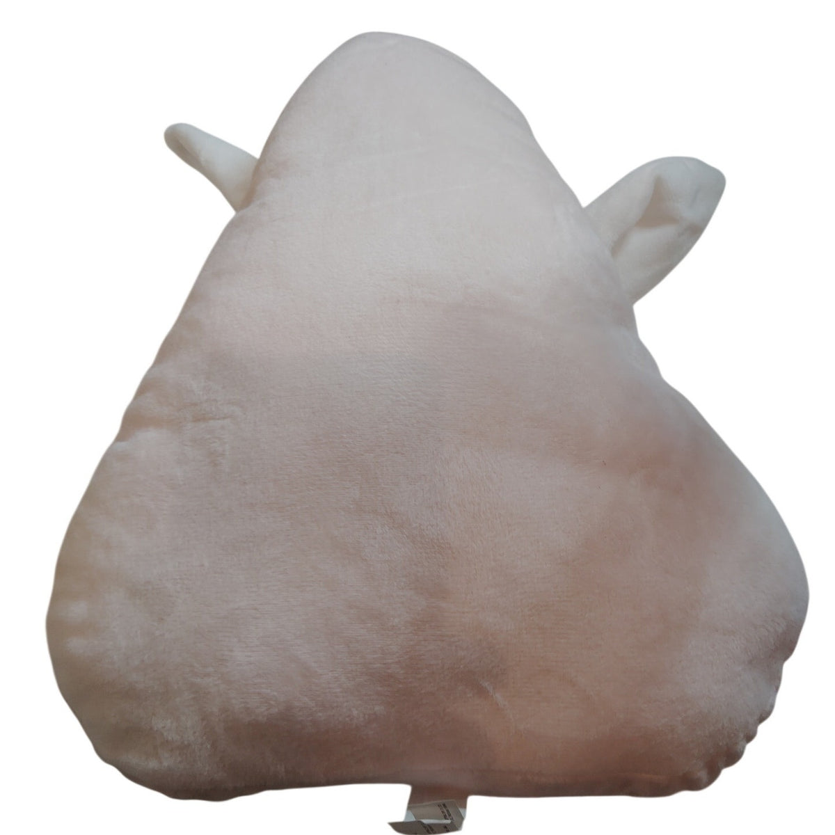 Spritz Pink Bunny Faux Fur Decorative Pillow 13.7" x 10" Plush