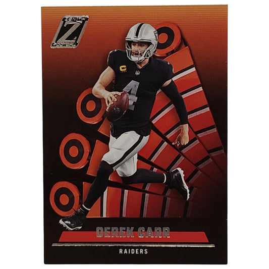 Derek Carr, Las Vegas Raiders , NFL 2022 Panini-Zenith Card 83, EX/NM