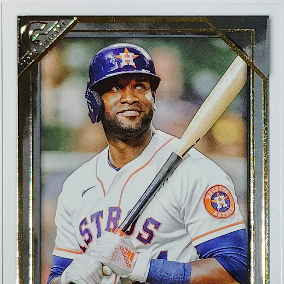 2021 Topps Gallery Yordan Alvarez #8 Astros OF All Star Houston Astros - VG/EX