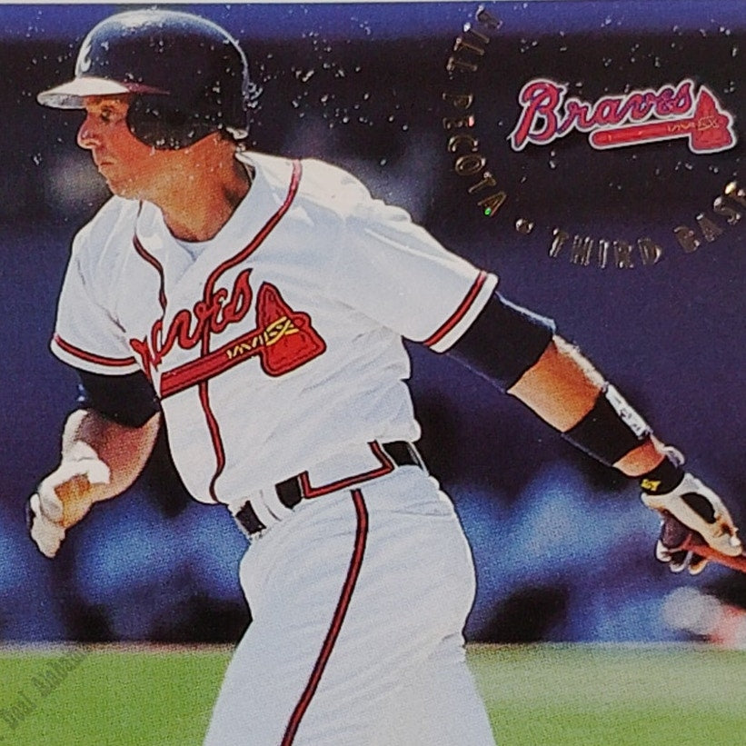 Bill Pecota, Atlanta Braves, #371, 1994 Fleer Baseball Collector's Card