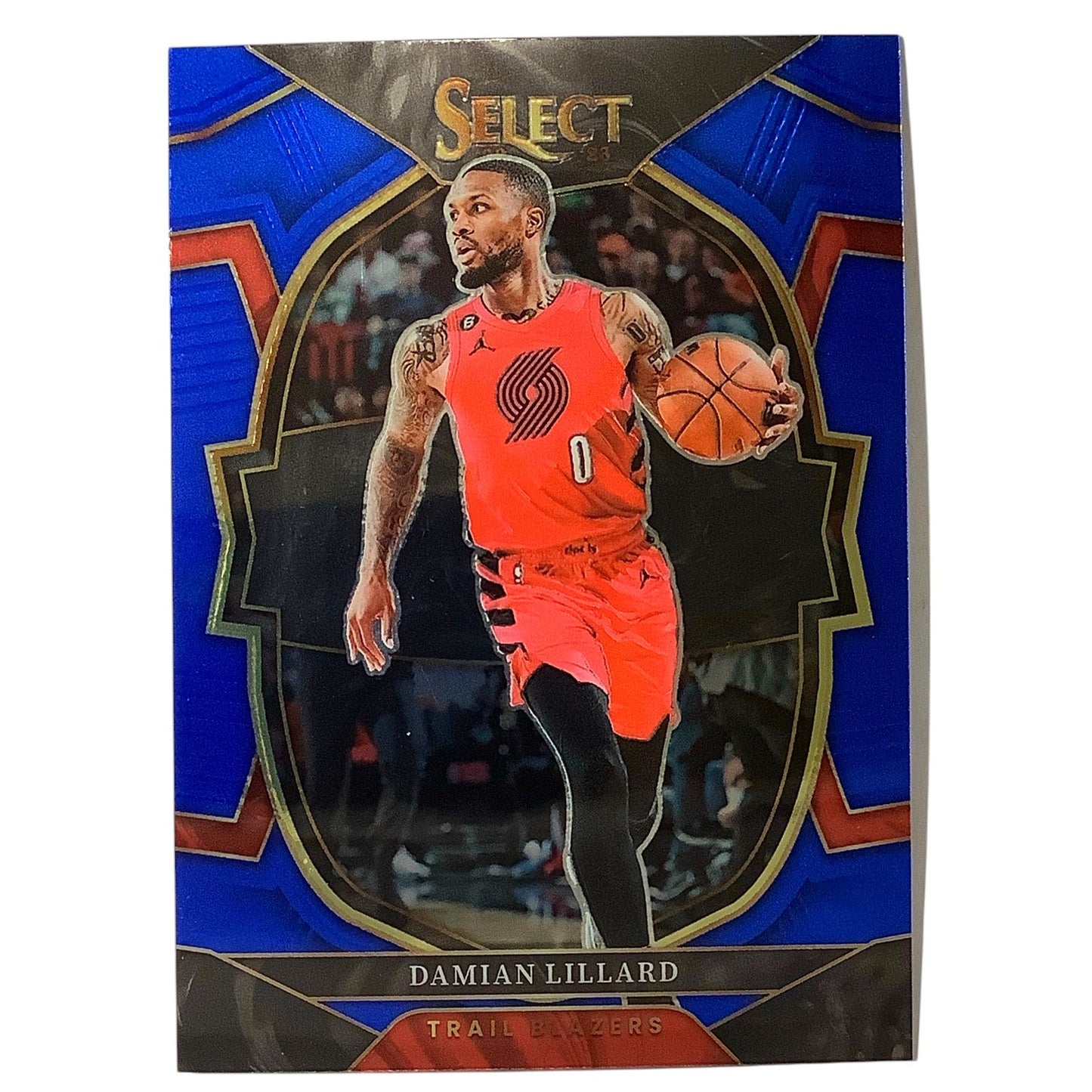 Damian Lillard, Portland Trail Blazers, Card #7, 2022-23 NBA Panini Select