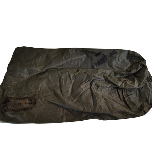 1980 Military Waterproof Clothing Bag, Green, Fast Wind Industries, 2" Cut