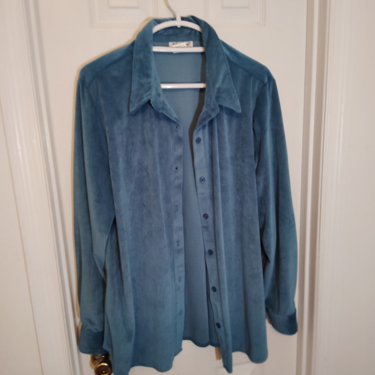 Anthony Richards Teal 3‑Piece Corduroy Pant Set Women’s XL Exc. Estate Outfit