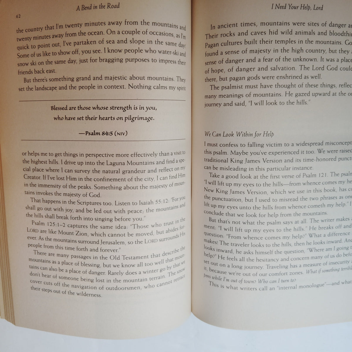 A Bend in the Road by David Jeremiah - 2000 Hardcover 1st Ed w/ Dust Jacket
