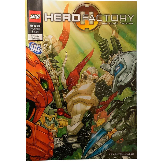 Hero Factory #6, Lego, July 2011, DC Comics, NM 9.4