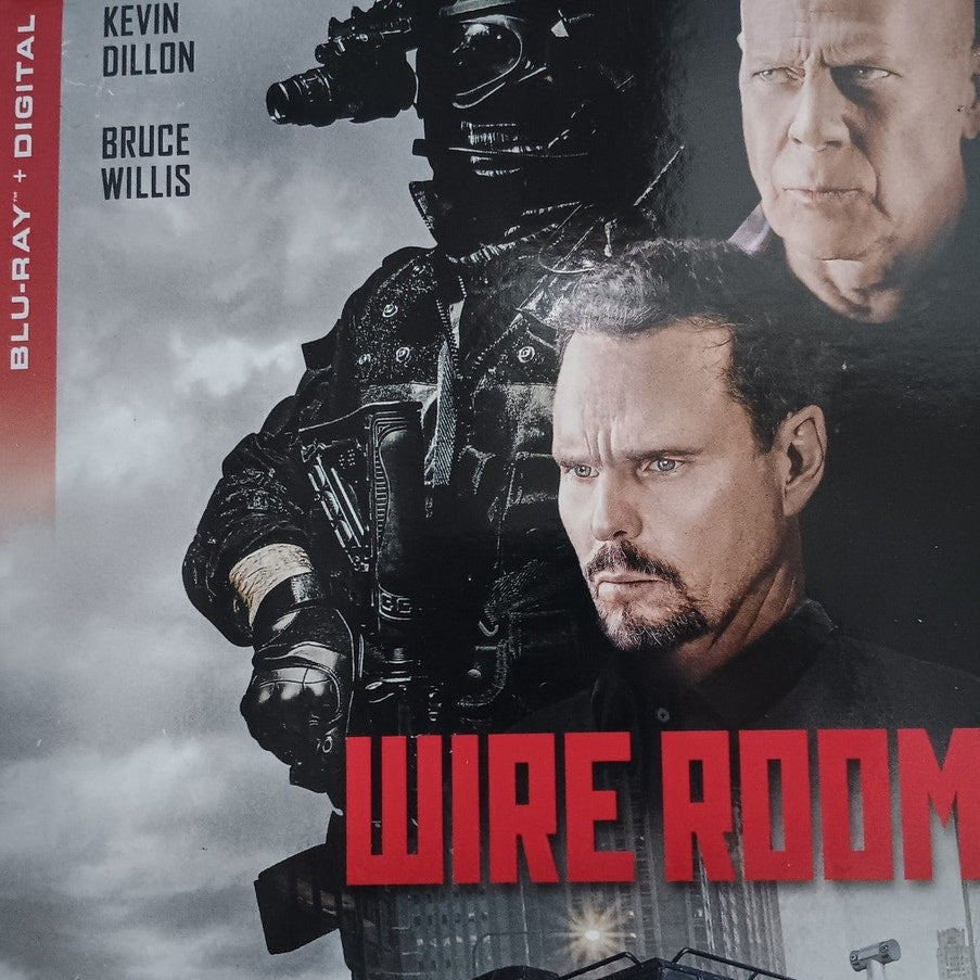 Wire Room - Blu-ray + Digital Copy, 2022 Action Thriller, Bruce Willis