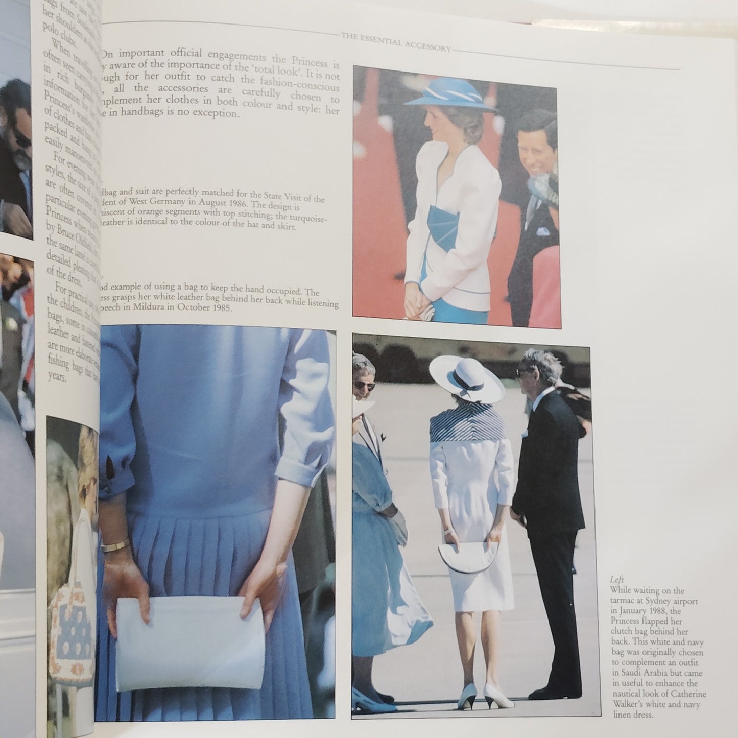 Debrett’s Illustrated Fashion Guide Princess of Wales 1989 Hardcover 10.75x10.5