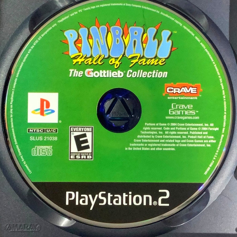 Pinball Hall of Fame The Gottlieb Collection [PlayStation 2 2004] PS2, EUC