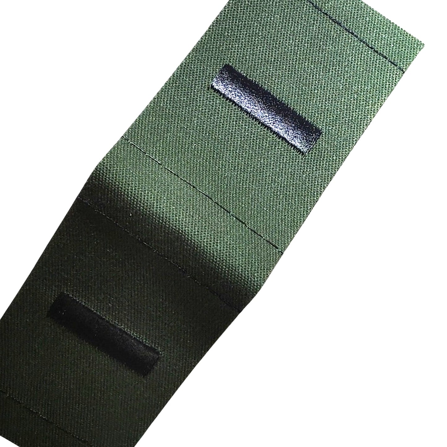 Vintage US Navy LTJG O‑2 Subdued Collar Device Embroidered Sew‑On Patch