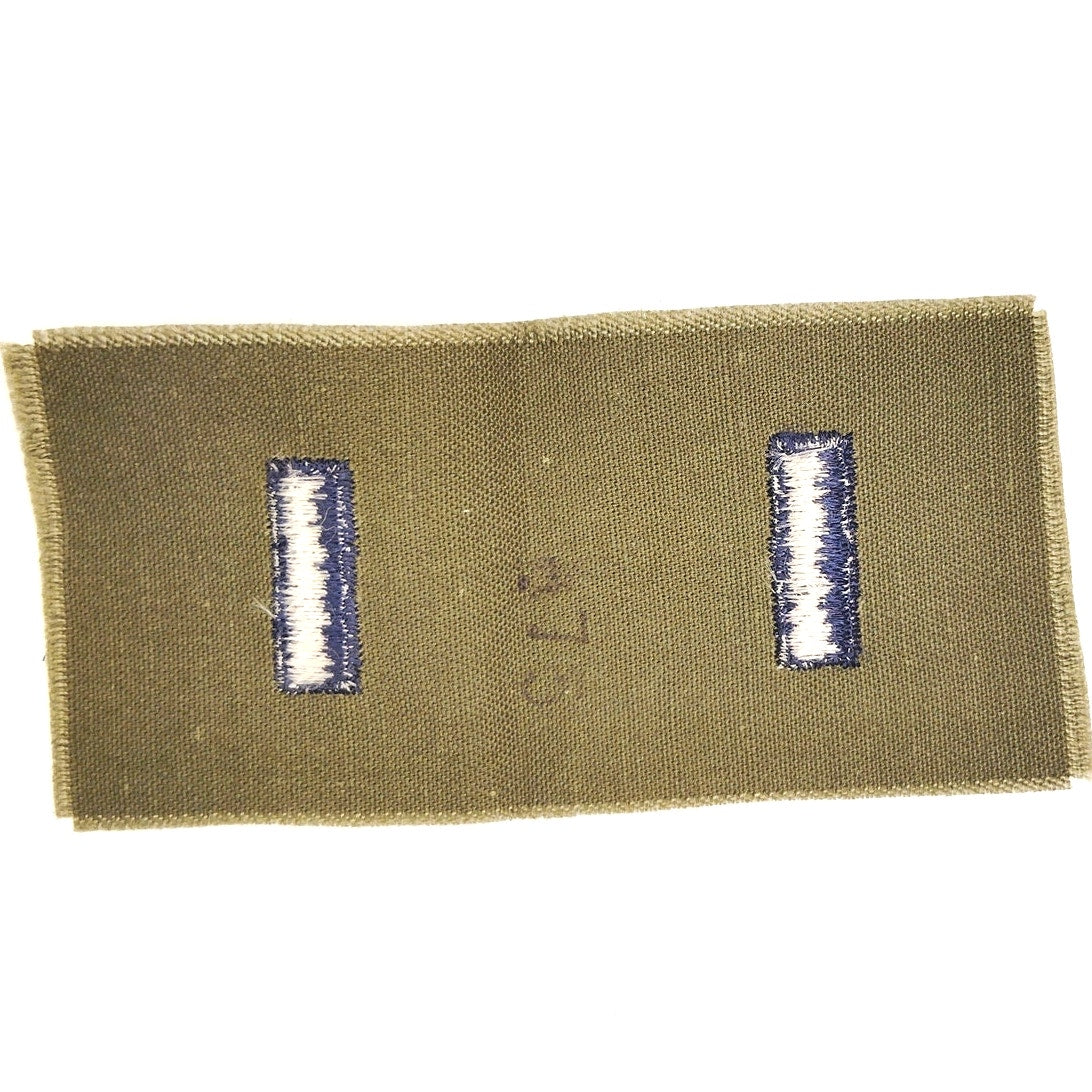 U.S. Air Force First Lieutenant (O‑2) Subdued Cloth Rank Insignia — Vietnam Era