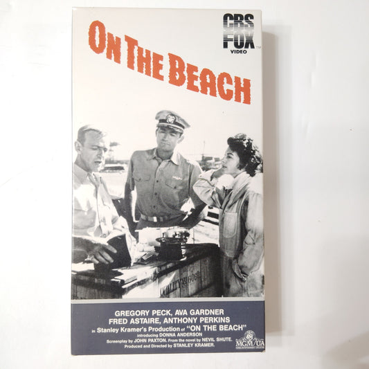 1959 On the Beach (VHS 1984) Gregory Peck Ava Gardner Stanley Kramer B&W Drama
