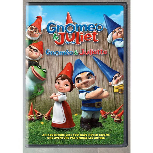 Gnomeo & Juliet (Gnoméo et Juliette) – DVD, Animated Comedy, EUC