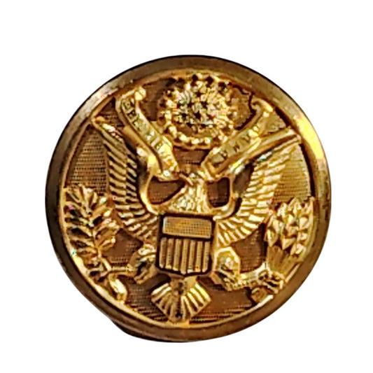 Waterbury Gold Eagle Great Seal Toggle Button, 35 Ligne (7/8"D)