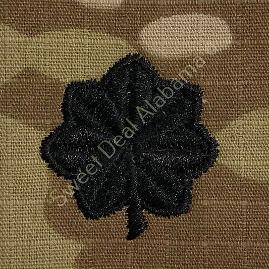 U.S. Army Lieutenant Colonel O-5 OCP Sew-On Rank Insignia, Multi-Camo, 2" x 2"