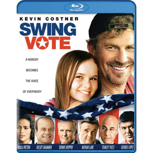 Swing Vote Blu-ray Comedy Drama Political Satire Movie Kevin Costner Mill Creek