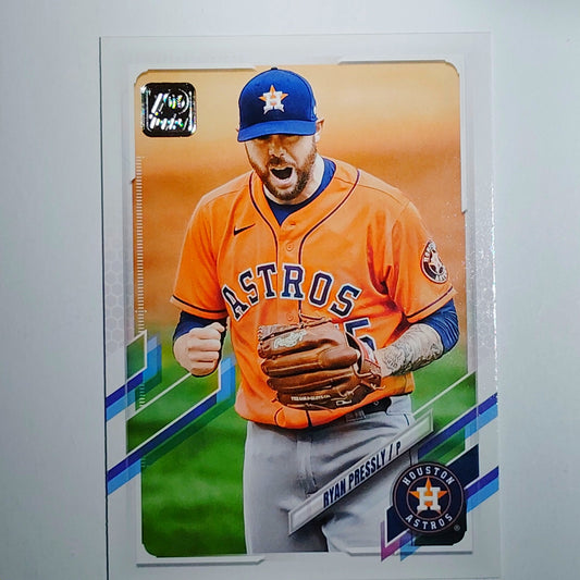2021 Topps Series 2 #652 Ryan Pressly Houston Astros Pitcher - VG/EX