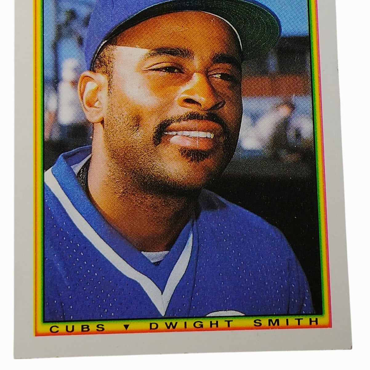 1990 Bowman Dwight Smith #32 Chicago Cubs Outfielder MLB Baseball Card NM