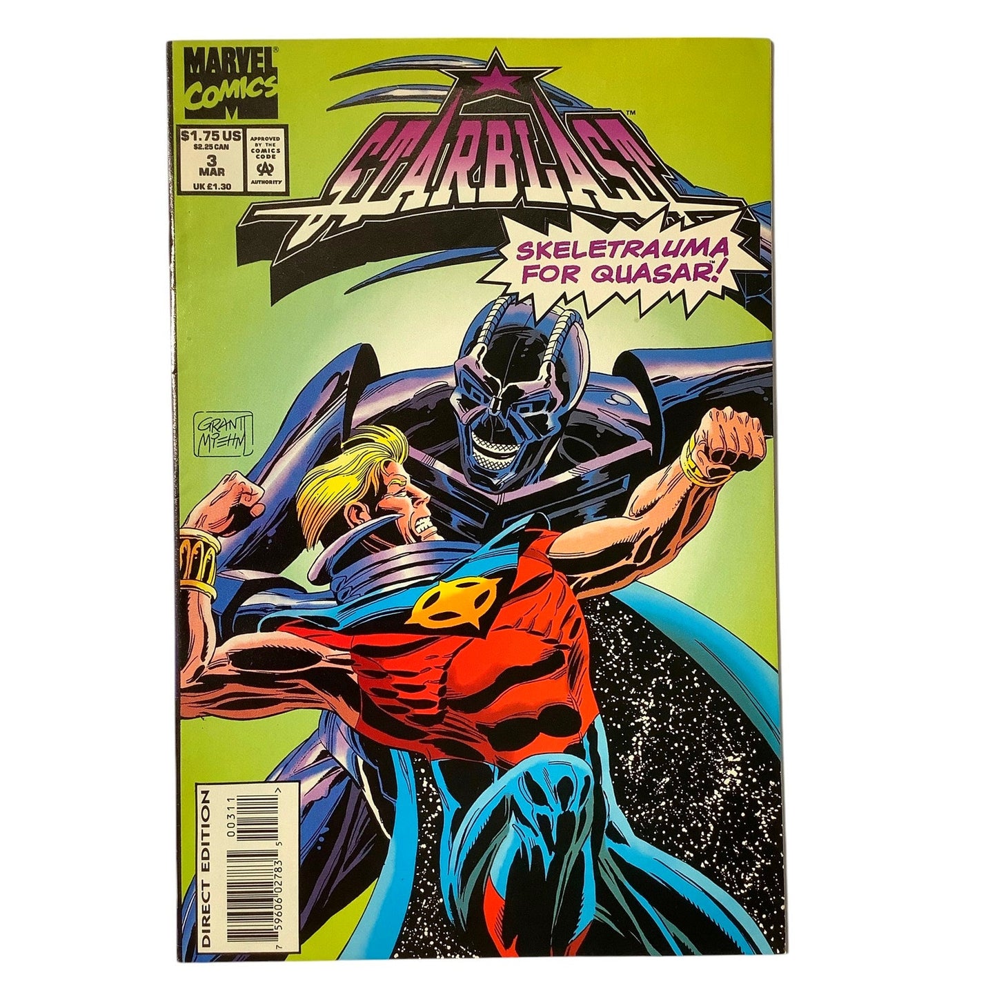 Marvel's Starblast #3, Part 8 of 12, Mar 1994, NM 9.4
