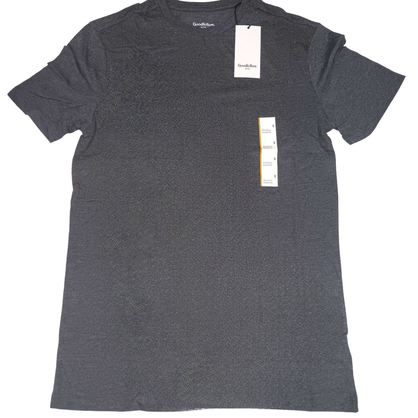 2 x Men's Every Wear Short Sleeve T-Shirts, Small- Goodfellow & Co,  Gray