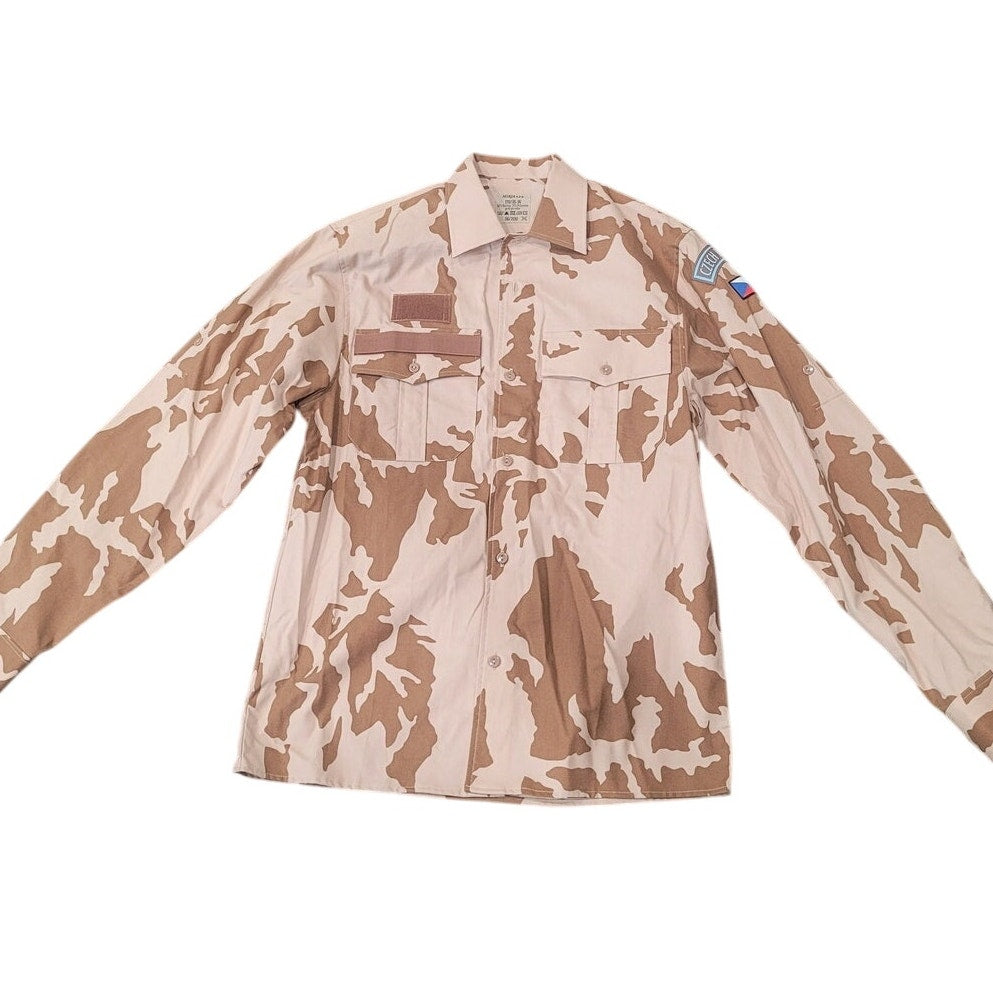 Czech Republic Military Shirt – Desert Camo – Size 170/35-36 (M/R) Mirja S.R.O.