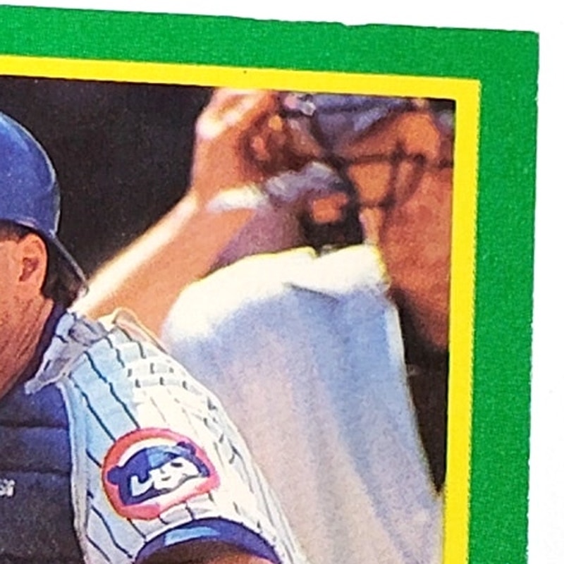 1990 Score Damon Berryhill #163 Chicago Cubs Catcher MLB Baseball EX