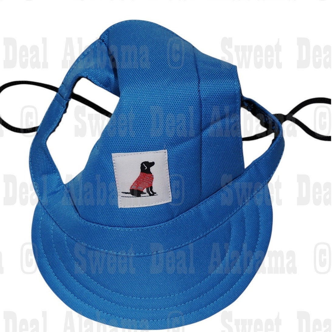 High Paw Dog Baseball Hat – Adjustable, Breathable Sun Cap for Pets (L)