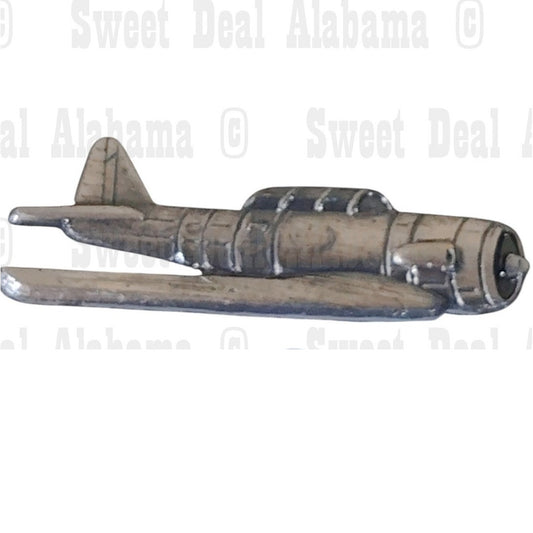 AT-6 Texan Airplane Metal Hat, Vest or Lapel Collectors Pin 1-3/8"W x 1/2"H