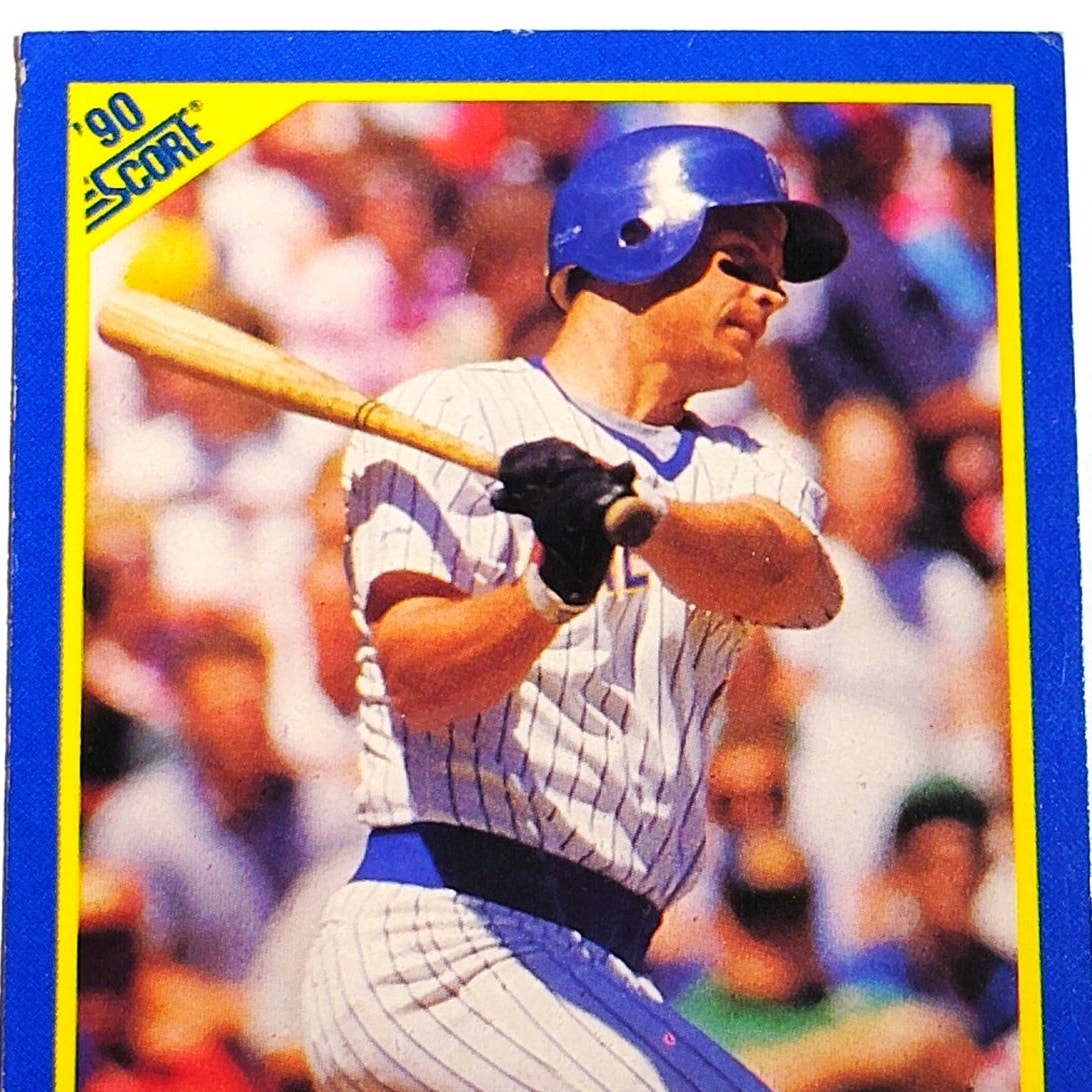 1990 Score Greg Brock #485 Milwaukee Brewers First Baseman MLB Baseball EX