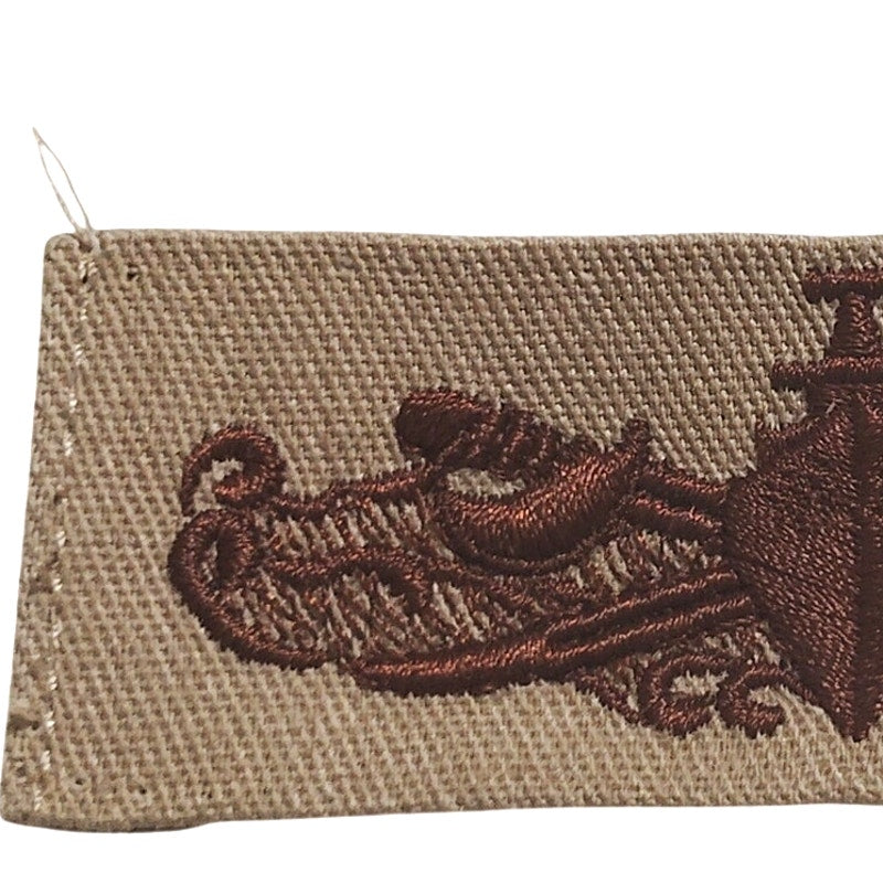 U.S. Navy Surface Warfare Officer (SWO) Subdued Embroidered Patch 3.25" x 1.25"