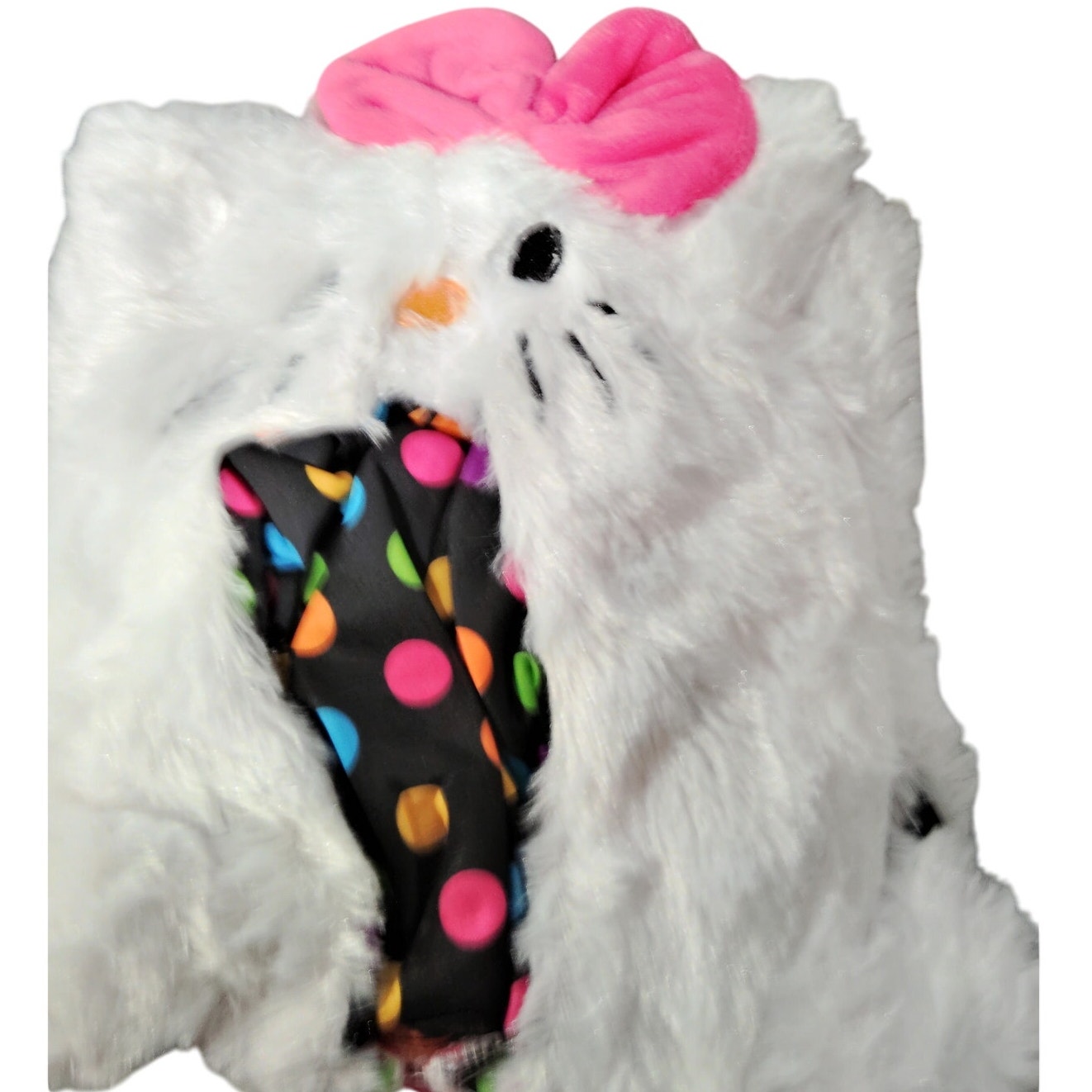 Girls Hello Kitty Costume Hoodie Medium (8-10)