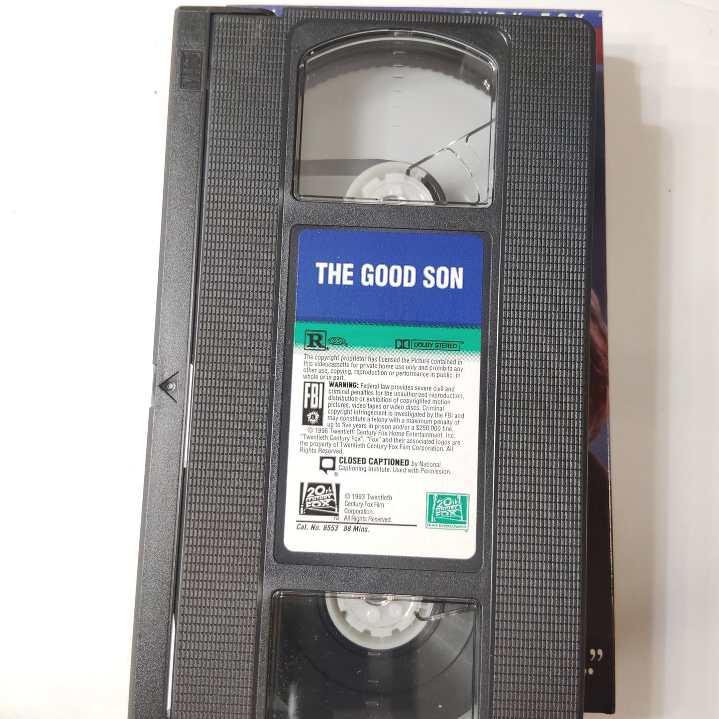 The Good Son VHS 1996 Macaulay Culkin Elijah Wood Joseph Ruben Thriller