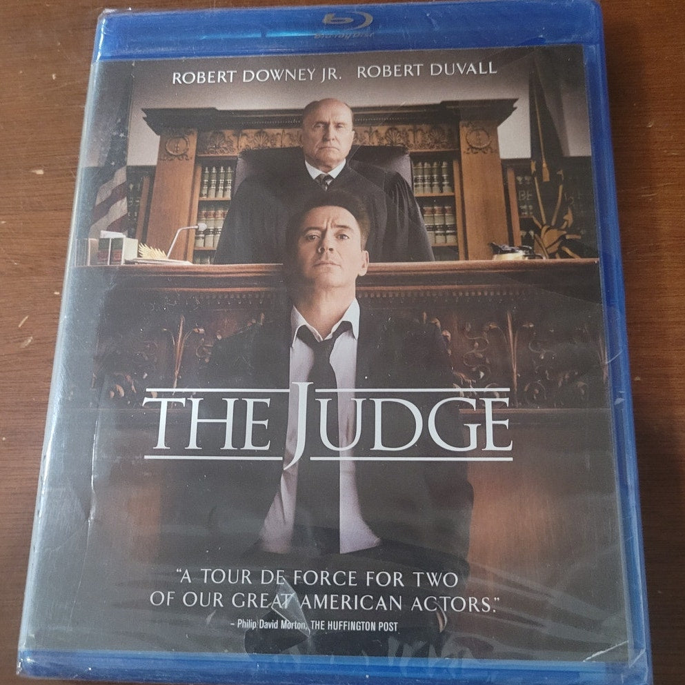 The Judge Blu-ray Legal Drama Robert Downey Jr Robert Duvall Courtroom Film 2014
