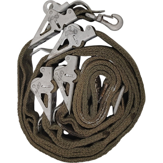 1952–1954 Aircraft Strap Assemblies – Belt & Trim Corp. 8ft w/ 4 43A1736 Buckles