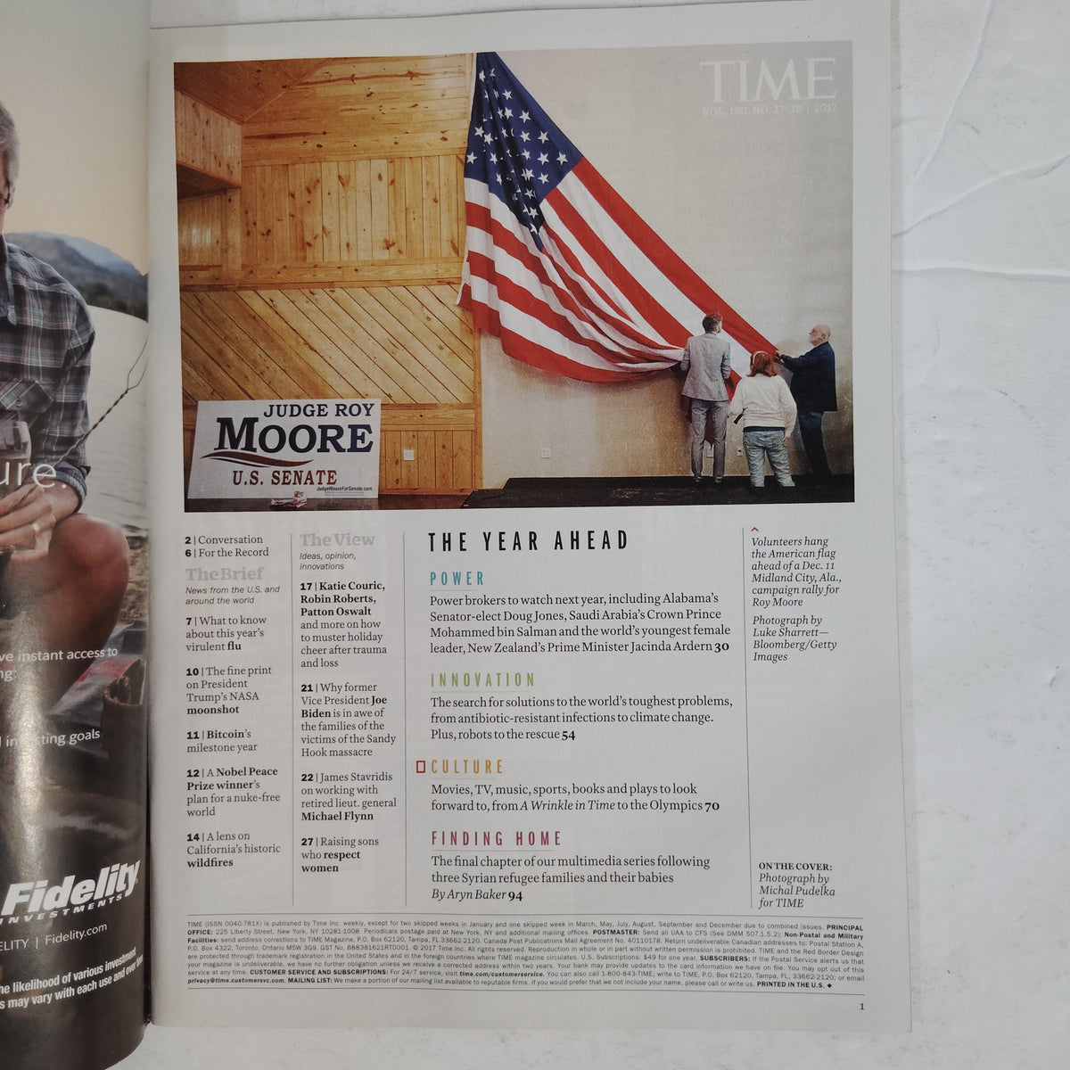 TIME Magazine Dec 25 2017 Jan 1 2018 Year Ahead Double Issue Wrinkle in Time
