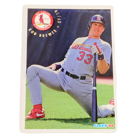 Rod Brewer, St. Louis Cardinals, #629, 1994 Fleer Baseball Collector's Card