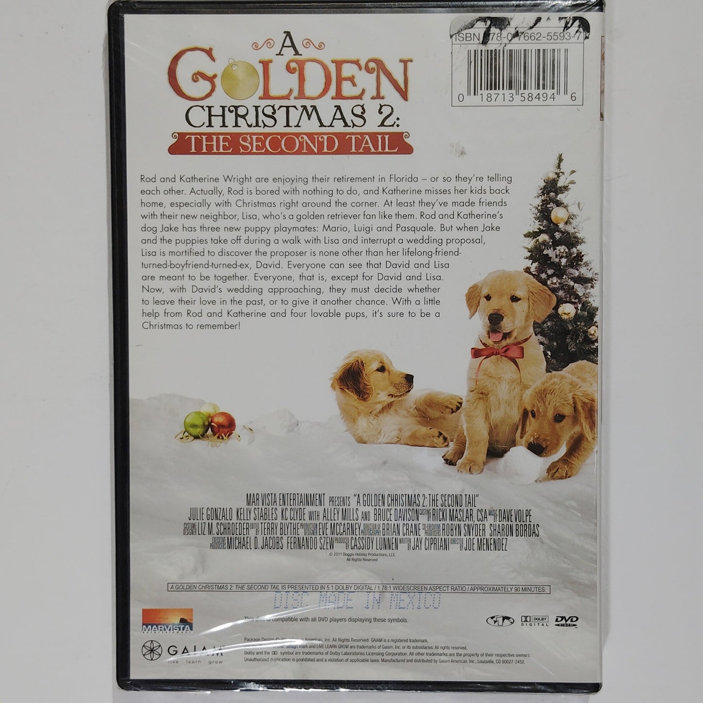 A Golden Christmas 2: The Second Tail (DVD, 2011) – Romantic Holiday Sequel