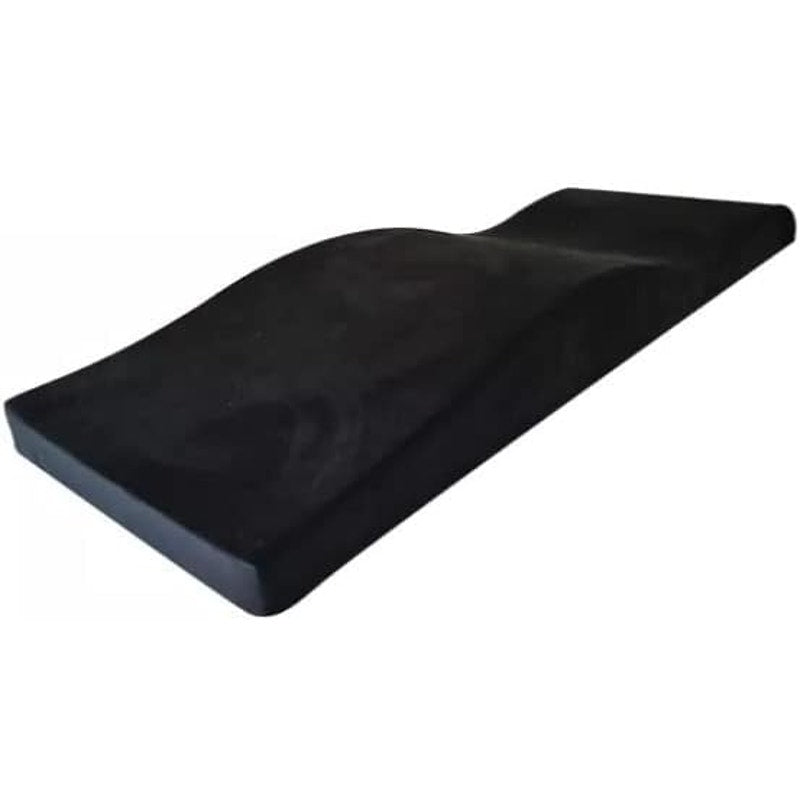 Lash Bed Topper – 70" x 23" – Curvy Ergonomic Massage Foam Cushion with Removable Cover – Salon Lash Extension Bed Topper