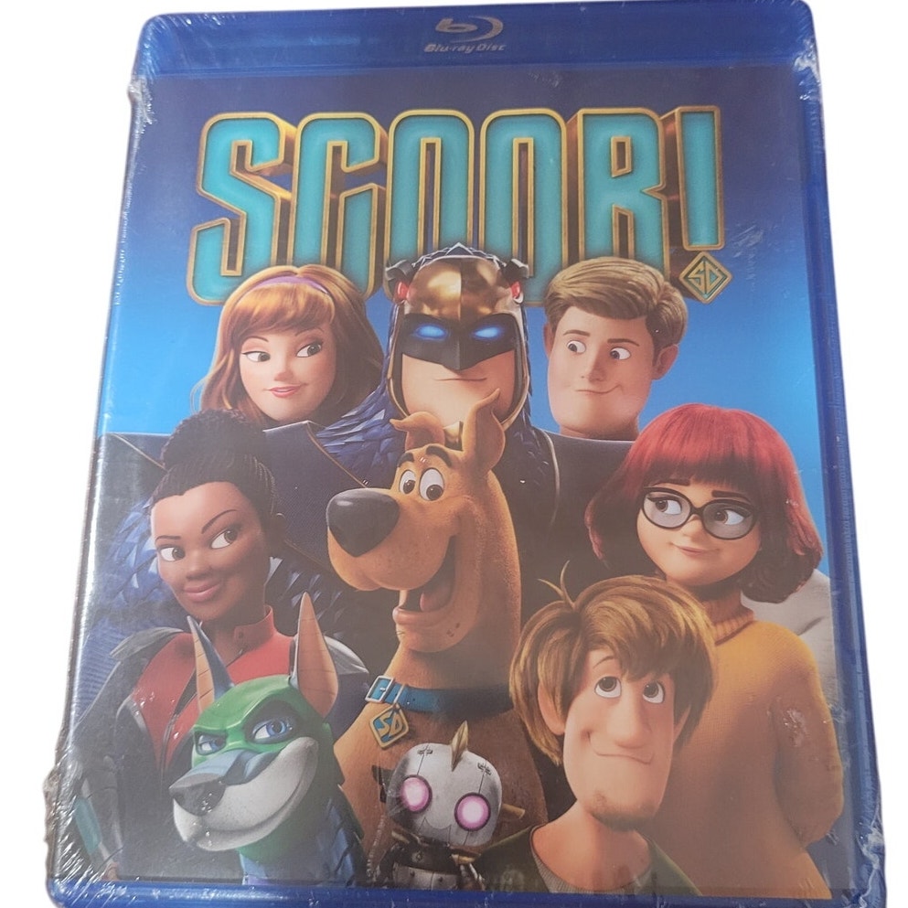 Scoob! Blu-ray Animated Comedy Family Adventure Scooby-Doo Origin Story Mystery