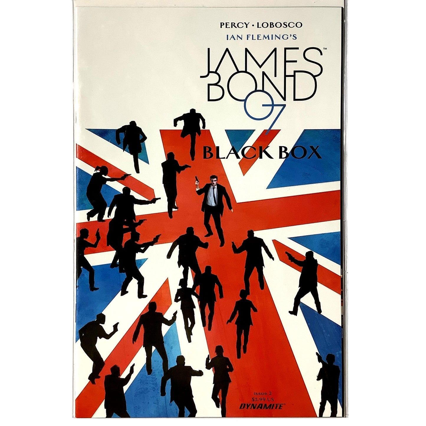 James Bond 07 #2, Black Box, Apr 2017, Dynamite Entertainment Comics,  NM 9.4