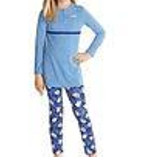 American Girl, Polar Bear Pajama Set, Blue, M (10/12), NWT