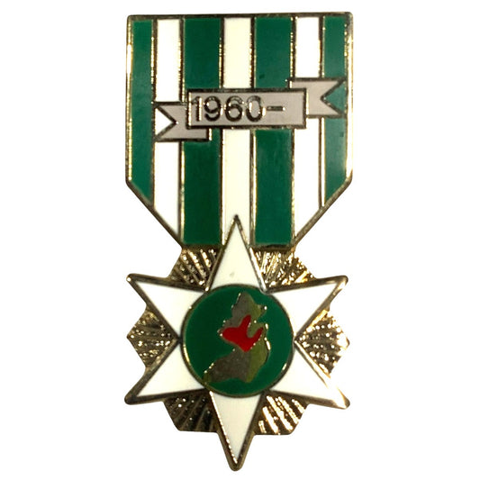 Republic of Vietnam Campaign Lapel / Hat Pin 1-1/8"H x 5/8"W