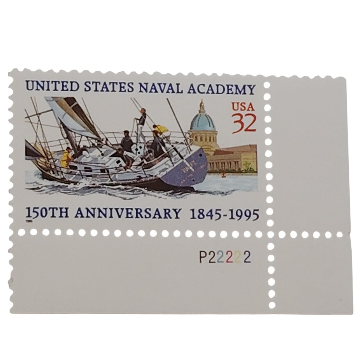 1995 USA 32¢ United States Naval Academy MNH – Scott 3001