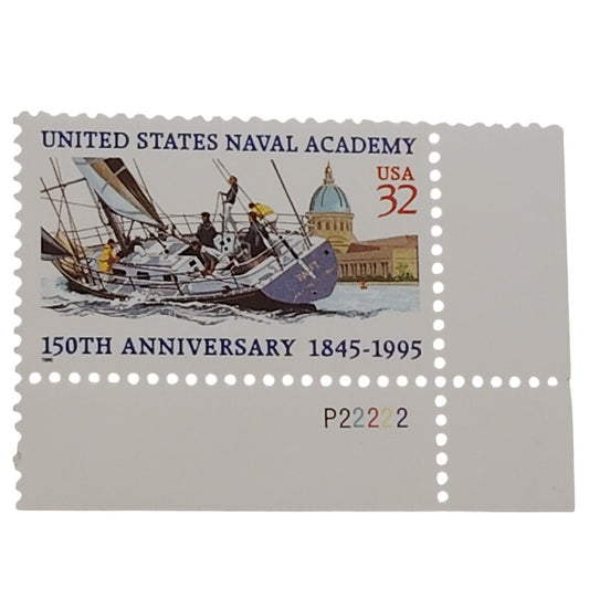 1995 USA 32¢ United States Naval Academy MNH – Scott 3001