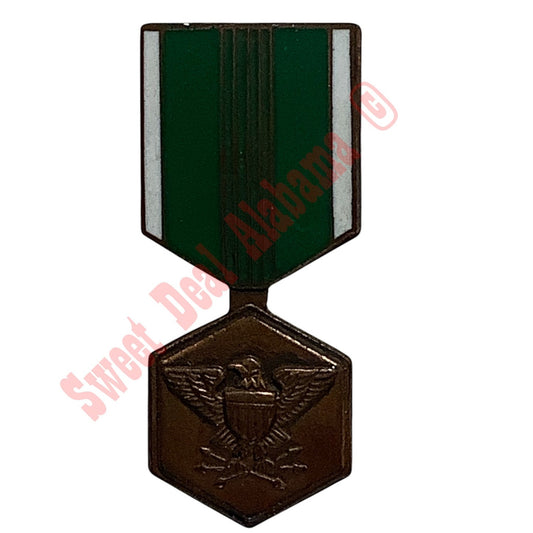 Army Commendation Medal, Mini, Hat or Lapel Pin 1-1/8"H x 1/2"W